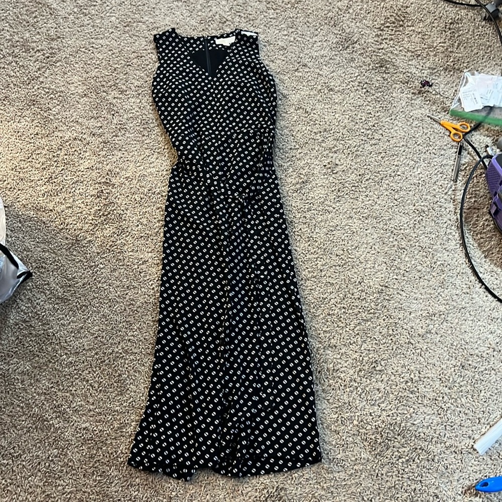 Michael Kors Sleeveless Belted Jumpsuit